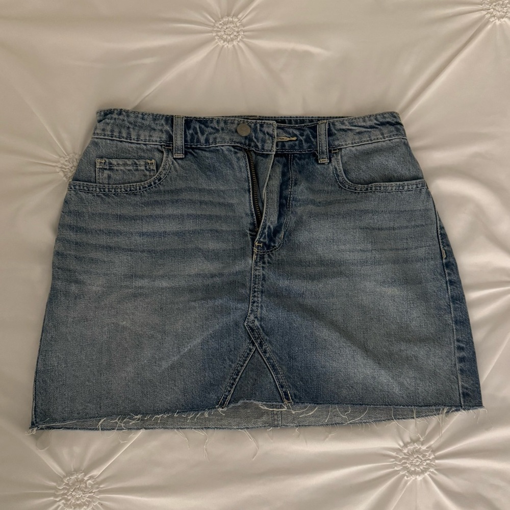 Hollister Denim Mini Skirt